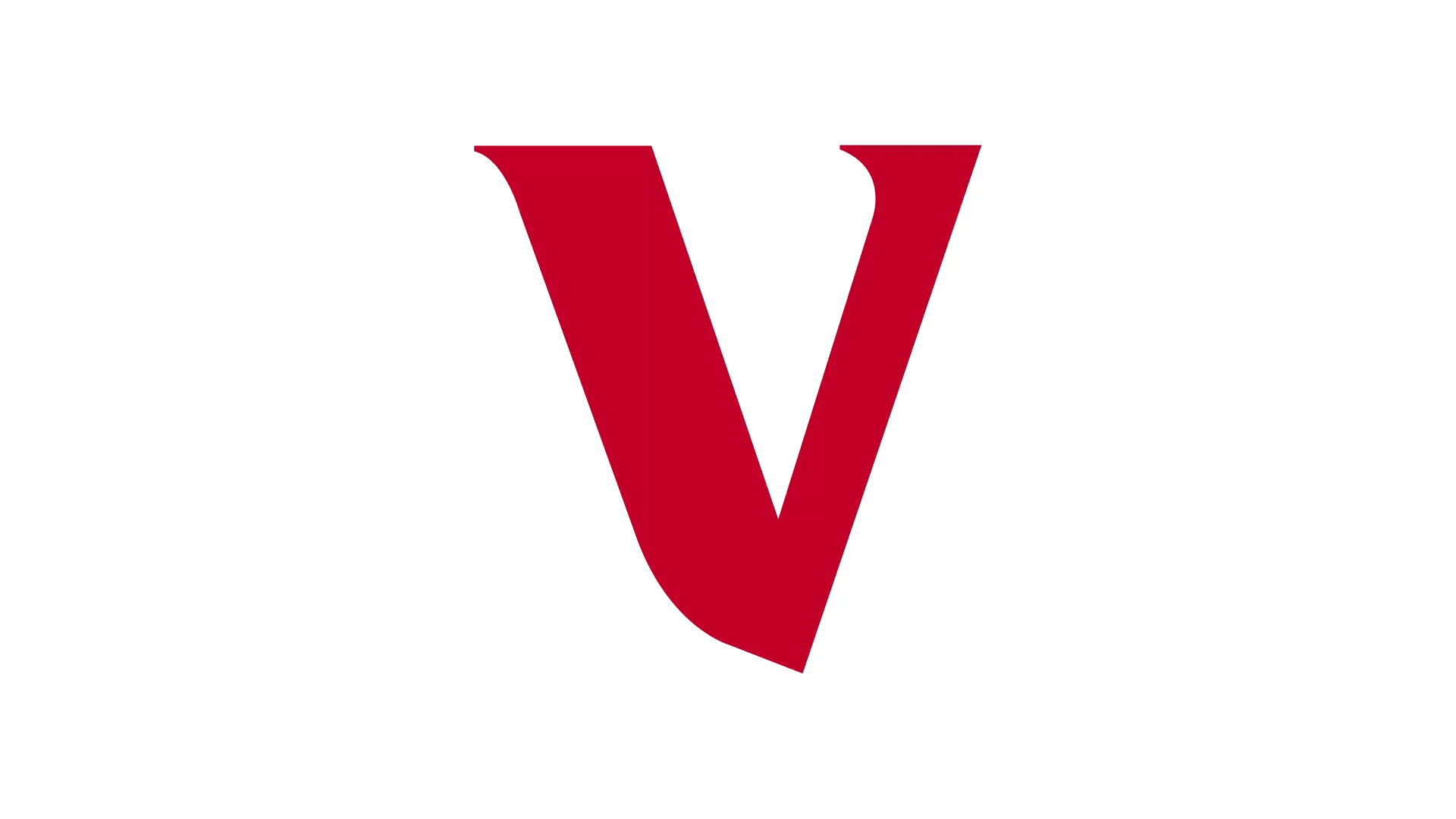 An animated pattern featuring Vanguard's "V" logo.